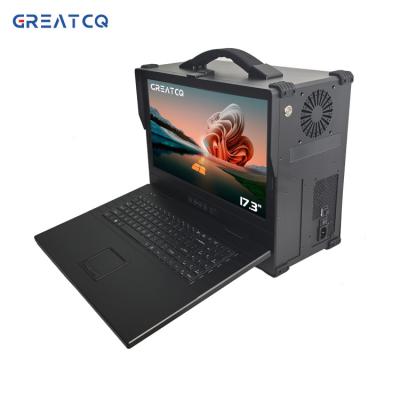 China Portable 1920x1080P Smart Industrial Computer Intergrated Keyboard Touchpad Design for sale