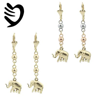 China FASHIONABLE Exquisite Butterfly Cross Tortoise Heart Various Elephant Owl Religious Fashion Style Pierced Long Earrings Tassel Earrings for sale