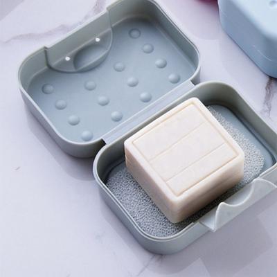 China 2019 new arrivals viable wholesale cheap portable plastic travel soap box for bathroom soap crate holder container for sale