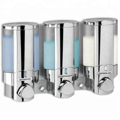 China Wall Mounted Double Soap Dispenser Home Decor 2018 New Hand Foam Automatic Soap Dispenser for sale