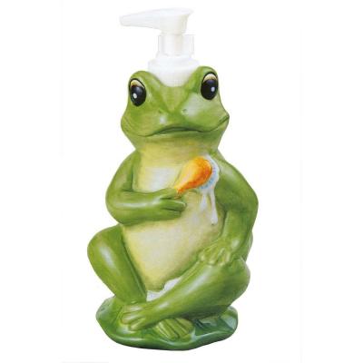 China Foam Soap Dispenser Amazon 2019 Trending Products Like Funny Frog Cartoon Manual Soap Dispenser For Kids Hand Sanitizer for sale