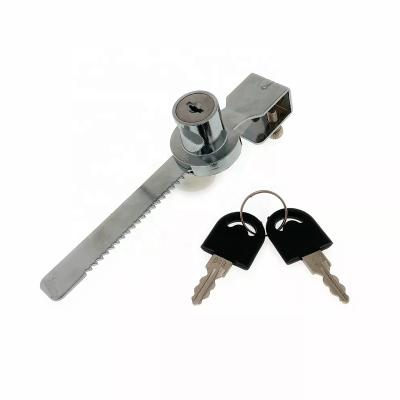 China Hot Sales Factory Supply Locker Furniture Cabinet Drawer Locks 318 Series Sawtooth Lock For Glass Door for sale