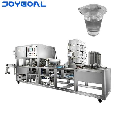 China CLOTHING JOYGOAL Excellent Quality Automatic Paste Or Water Cup Filling And Sealing Machine for sale