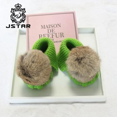 China Hot Hot Fashion Keep Warm Boots Baby Crochet Shoes Cute Baby Knit Shoes Baby Knitted Shoes for sale