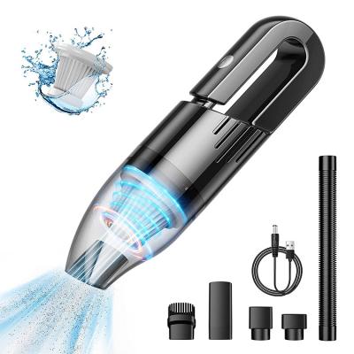 China New Hot Sale China-chic Products Rechargeable Cordless Super Suction 4500pa Portable Cordless Mini Car Handheld Vacuum Cleaner for sale