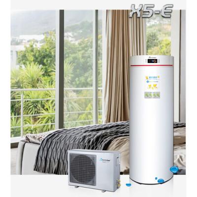 China Split Type Bathroom Air Source Heat Pump For Household Hot Water for sale