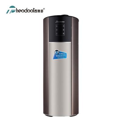 China WIFI Control Outdoor Air Source Integrated Heat Pump Hybrid Water Heater Cylinder At 200L, 300L for sale