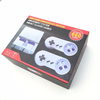 China 8 Bit TV Bit Mini Family Retro Handheld Game Consoles Video Game Console 2 Players Gamepads PAL&NTSC Built-in 660 Classic Games 660 Game Console for sale