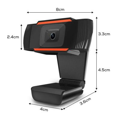 China Hot X11 720p Laptop Meeting PC Webcam HD Web Camera For Computer With Microphone Call Visual Plug And Play USB Rotatable Camera For Laptop Desktop for sale