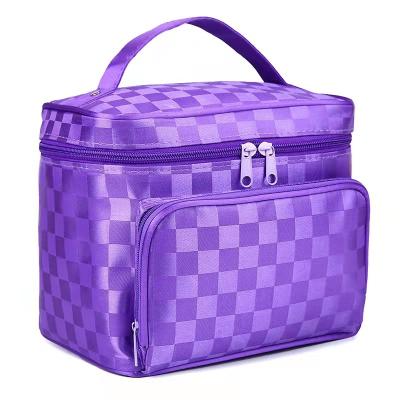 China Portable Women Makeup Bag Travel Organizer Case Fashion Necessary Waterproof Cheap Professional Cosmetic Storage Box Toiletry Bag Women Suitcase Bags for sale