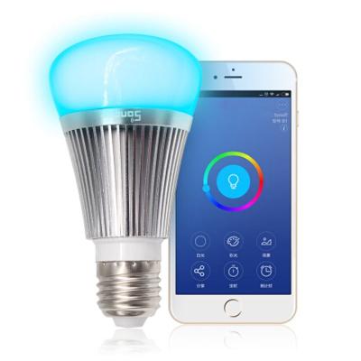 China Sonoff Smart Remote Control Energy Saving Sonoff B1 RGB E27 LED Light Bulb Aluminum Bulb 6W Dimmable Wiif B1 for sale