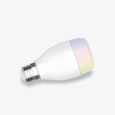 China New Next Alexa Voice Wifi Smart Hotel Light Bulb LED Light E27 RGBW LED WIFI Bulbs With 6W Color Changing Dimmable LED Bulbs for sale