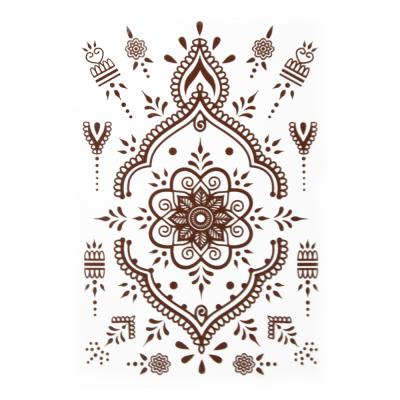 Chine Temporary Hot Sales Supplies Tattoo Henna Lace Body Art Water Transfer Tattoo Sticker For Wedding Or Party à vendre