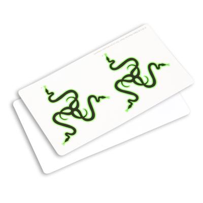 Китай Private Label Self Adhesive Pegatina Phone Logo Sticker Razer Laptop Waterproof Stickers продается