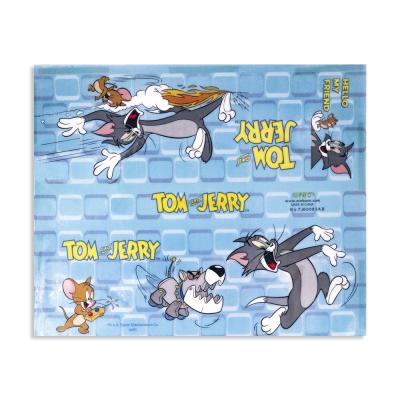 China Coated Paper with Chinese National Treasure Tom and Jerry Cartoon Glossy Lamination Self Adhesive Removable Label Sticker Te koop