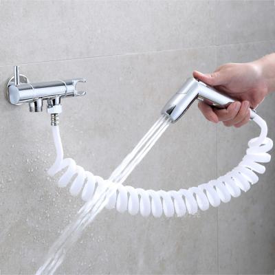 China Modern High Quality Portable Toilet Bidet Sprayer Set, ABS Hand Held Bidet Toilet Sprayer for sale