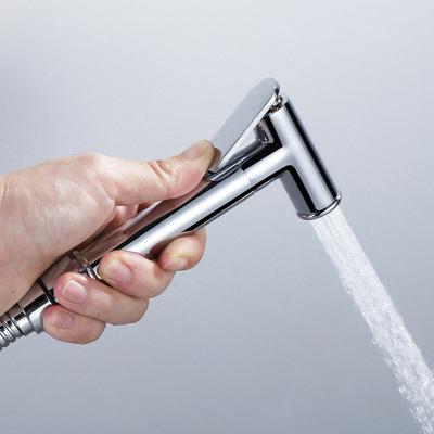 China Foshan MOPO Modern Hot Selling Luxury Copper Toilet Pressurized Bidet Spray Handheld Shower Heads Bidet Spray for sale