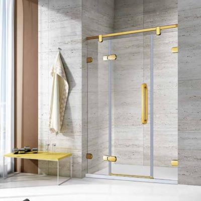 China 2022 Modern Wholesale Modern Hotel Style Sliding Tempered Glass Shower Room for sale