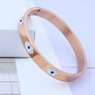 China New Fashion Blue Devil Eye Bracelet Men Women Hand Bracelet Men Turkish Blue Eyes Bracelet Devil Blue Eyes Bracelet for sale