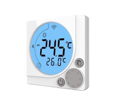 China Modern Popular C28 Wifi Thermostat LCD Floor Heating Room Smart Thermostats for sale