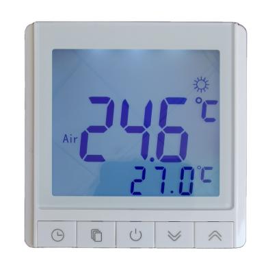 China Modern C26 Programming Digtal Floor Room Heating Thermostat for sale