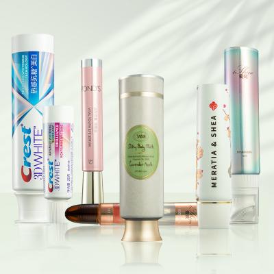 China Pacakaging EPL Cosmetic Factory Custom Cosmetic Plastic Eye Hand Cream Packaging Detergent Facial Toothpaste Empty Squeeze Tubes for sale