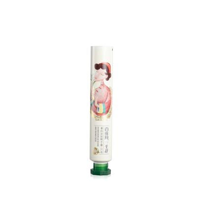 China Custom Empty Eco-Friendly Biodegradable Plastic Body Lotion Hand Cream PE Pacakaging EPL Soft Cosmetic Squeeze Packaging Tube for sale