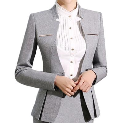 China OEM waterproof slim fit ladies advertised suit hot sale fashion clothes all year wear women office pant suits Italian for sale