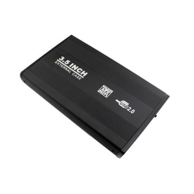 China Support 3.5 Inch Hard Disk Drive Factory Price 3.5 Inch External USB 2.0 SATA SSD Case Hard Disk Drive Box HDD Enclosure for sale