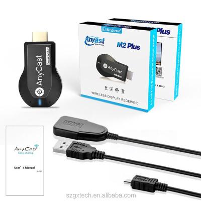 China m2 Wireless Display Dongle Plus Display Receiver DLNA AirPlay Miracast Anycast WIFI TV Wireless Dongle for sale