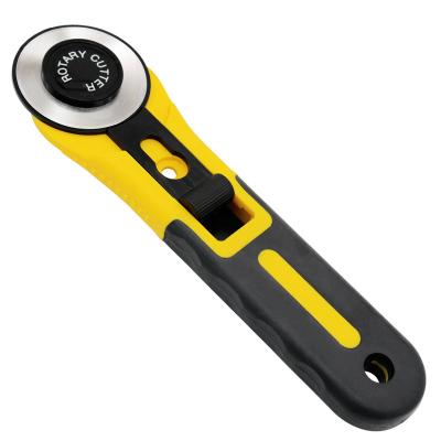 China Open Craft &Leather Open Craft Rotary Cutter Sewing Cheap Swivel Tailor Tool 45mm Practical Rotary Cutter for sale