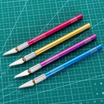 China High Quality Screw Release Hobby Knife, Art, Scrapbooking, DIY Stencil Precision Carving Craft Knife for sale