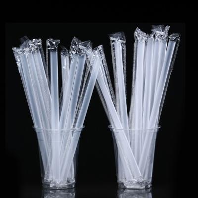 China 19/21/23/25CM Plastic Drinking Straws CLASSIC Wholesale Tea Straw Pearl Milk Beverage Juice Plastic Drinking Straws for sale