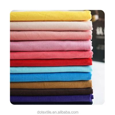 Cina Medium Weight Corduroy Cotton Fabric Plain, Rib, Stripe Style Tear-Resistant Woven in vendita