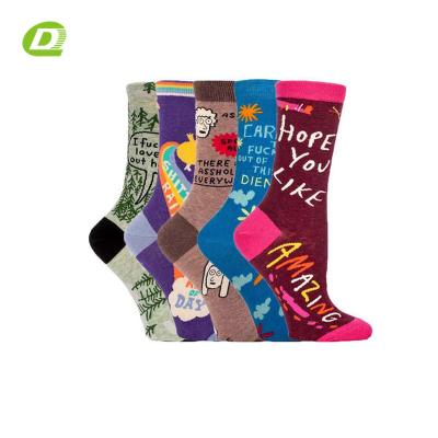 China DQ-B275 funny crazied viable viable socks for women women funny socks for sale