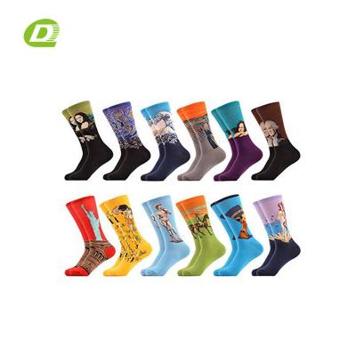 China Cheap Funny Design DQ-B314 Funny Viable Looks Knitted Viable Dress Socks Online for sale