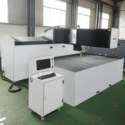 China Ultra High Pressure Abrasive 3 Axis 2D Cutting CNC Water Jet Cutter Machine for sale