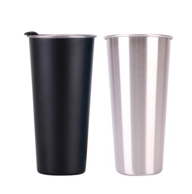 China 16 oz Disposable Lean Custom Vacuum Insulated Color Coffee Tumbler Stainless Steel Reusable Travel Coffee Tumbler for sale