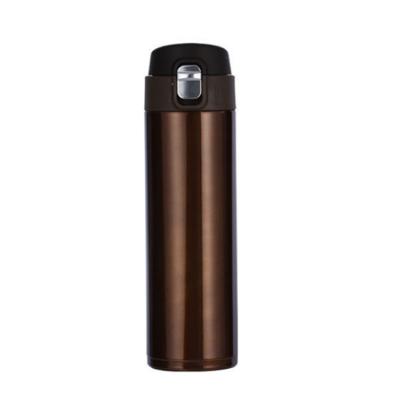 China All 304 Stainless Steel Vacuum Flask Heat Insulated Water Bottle With Flip Up Top for sale