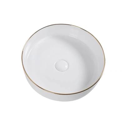 China Modern Luxury Ceramic Sanitary Ware Art Basin Colored Bathroom Sink Sale Pink White Yellow Orange Box Style OEM Bluestone Hands for sale