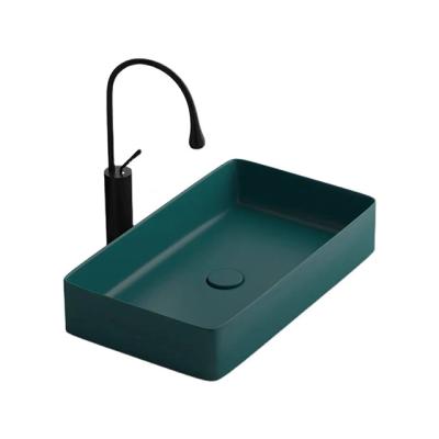 China Modern Luxury Modern Style Ceramic Wall Hung Lavatory Bathroom Art Basin Sinks for sale