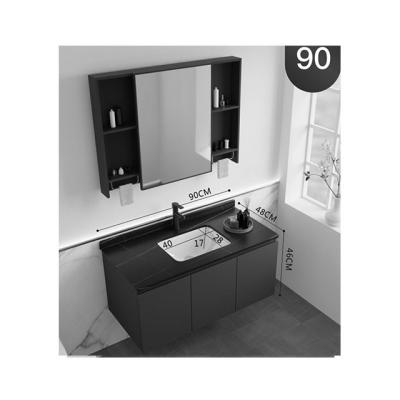 China Factory direct modern modern hotel pendant sink vanity waterproof bathroom cabinet for sale