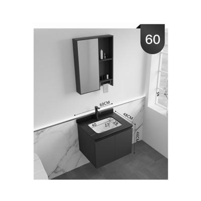 China Modern Wholesale Bathroom Furniture Storage Design Mirror Sink Waterproof Bathroom Cabinet for sale