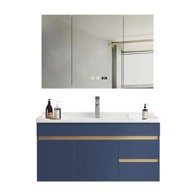 China Factory direct modern modern hotel pendant sink vanity waterproof bathroom cabinet for sale