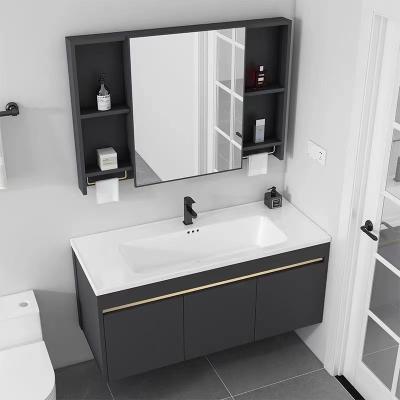 China Factory Design Modern Modern Hotel Directly Pendant Waterproof Bathroom Vanity Sink Cabinet for sale