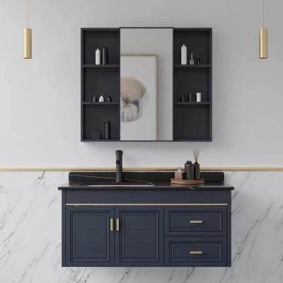 China Factory Design Modern Modern Hotel Directly Pendant Waterproof Bathroom Vanity Sink Cabinet for sale