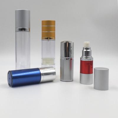 China cosmetic special grade brand plastic cosmetic packaging bottles small/acrylic airless packaging hongding skin care set for sale