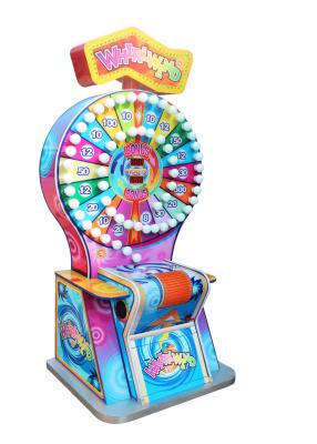 China Indoor Arcade Ticket Machine Whirlwind Series Colorful 1 Player Capacity for sale