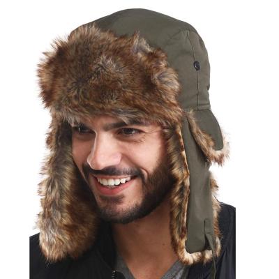 China JOINT Trapper Hat - Winter Trooper Aviator Earflap Eskimo Hat - Fits Men and Women for sale