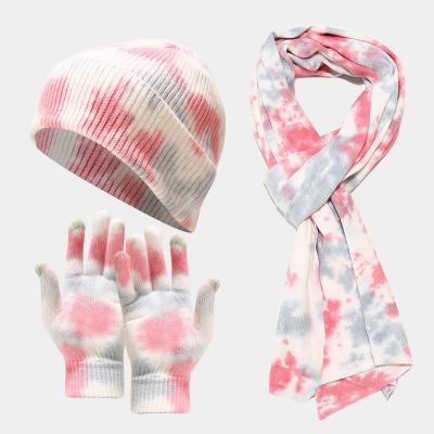 China HZO-50069 Wholesale Unisex Long Winter Scarf And Hat Set With Gloves for sale